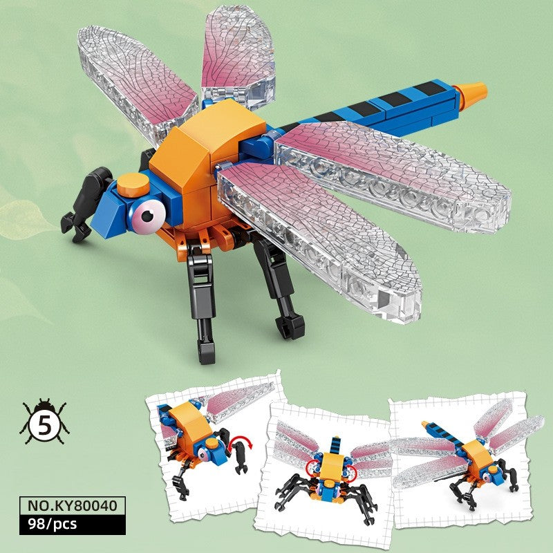 INSECT SERIES Dragonfly KY80040-5 Block Puzzle Model Toys 98pcs - Kidz Brickify
