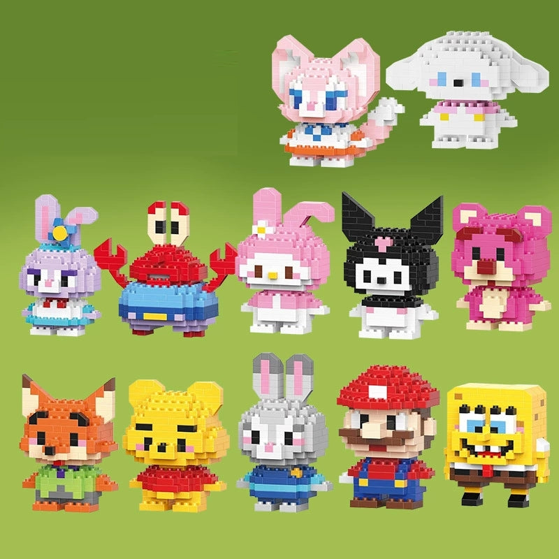 Bricks M3000 Cartoon Series Building Blocks Puzzle 3D Gift - Kidz Brickify