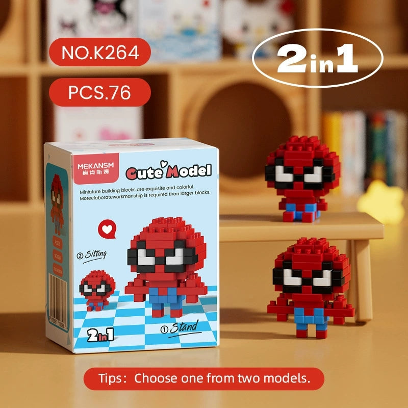 Micro Bricks Cartoon Series Education Building Block - Kidz Brickify