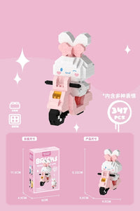 Bricks Micro Cartoon Sanrio Hello Kitty Series Education Building Block Toys 3D Puzzle