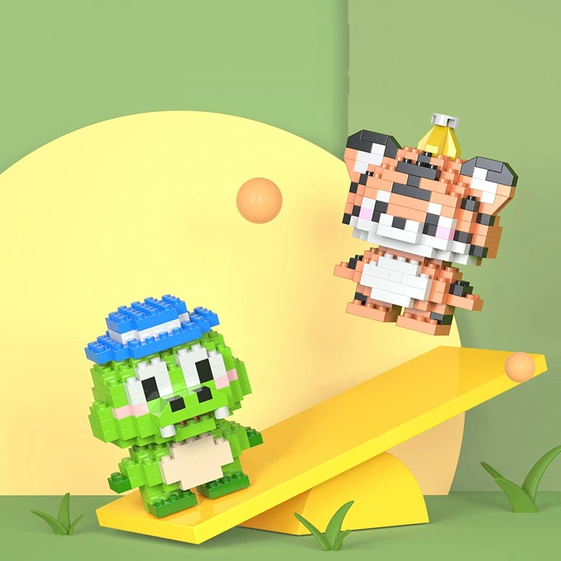 Micro Bricks Animal W1502 Series Building Block Puzzple Children Toy 3D Gift - Kidz Brickify