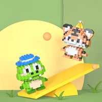 Micro Bricks Animal W1502 Series Building Block Puzzple Children Toy 3D Gift - Kidz Brickify