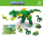 6 IN 1 Dinosaur 8970-2 Block Puzzle Model Toys ( 160pcs ) - Kidz Brickify