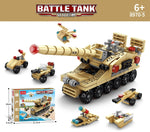 6 IN 1 Military Canon Vechile 8970-5 Block Puzzle Model Toys ( 135pcs ) - Kidz Brickify
