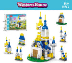 6 IN 1 Princess Castle 8971-2 Block Puzzle Model Toys ( 129pcs ) - Kidz Brickify