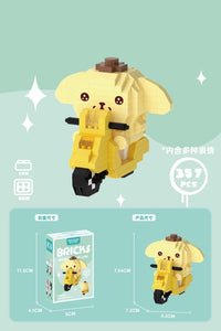 Bricks Micro Cartoon Sanrio Hello Kitty Series Education Building Block Toys 3D Puzzle