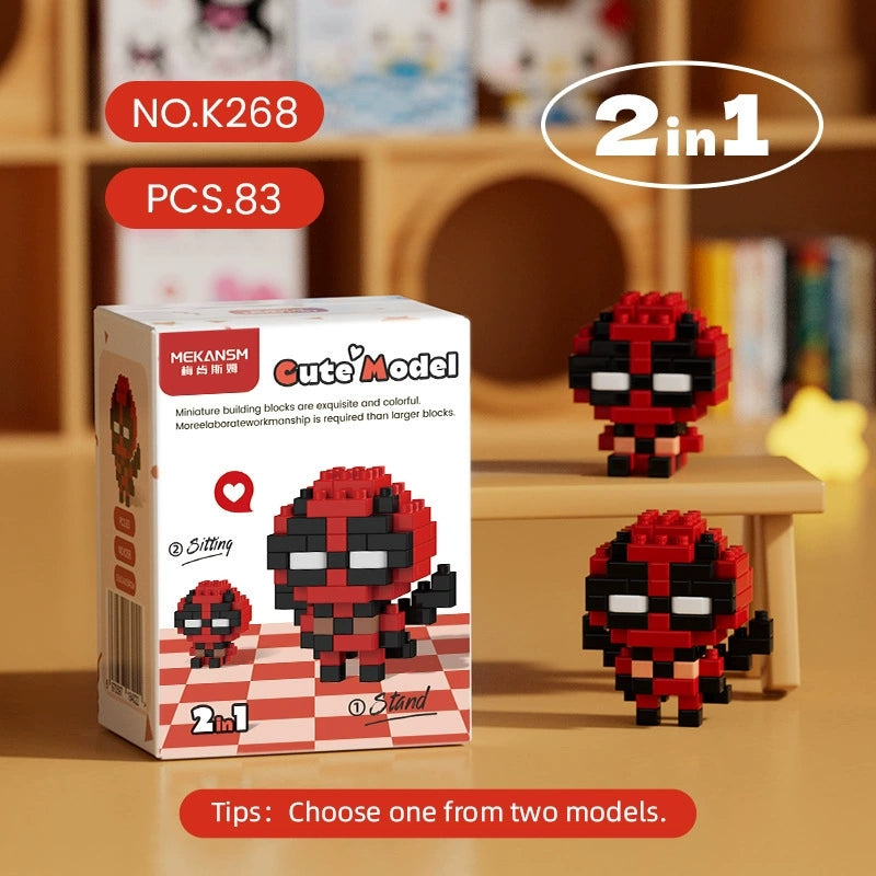 Micro Bricks Cartoon Series Education Building Block - Kidz Brickify