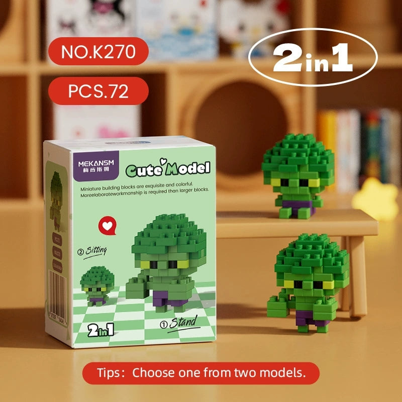 Micro Bricks Cartoon Series Education Building Block - Kidz Brickify