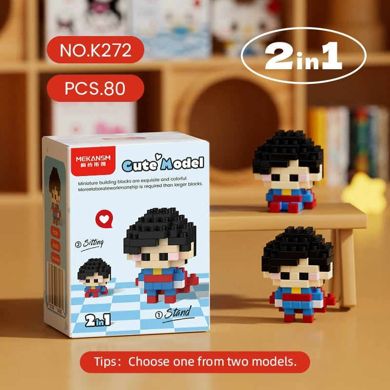 Micro Bricks Cartoon Series Education Building Block - Kidz Brickify