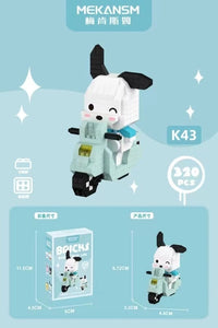 Bricks Micro Cartoon Sanrio Hello Kitty Series Education Building Block Toys 3D Puzzle