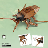 INSECT SERIES Cockroach KY80041-7 Block Puzzle Model Toys ( 41pcs ) - Kidz Brickify