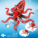 OCEAN SERIES Octopus KY80043-1 Block Puzzle Model Toys ( 36pcs ) - Kidz Brickify