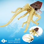 OCEAN SERIES Squid KY80043-4 Block Puzzle Model Toys 36pcs - Kidz Brickify