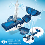 OCEAN SERIES Blue Whale KY80043-5 Block Puzzle Model Toys ( 41pcs ) - Kidz Brickify