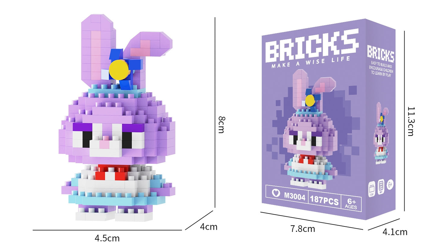 Bricks M3000 Cartoon Series Building Blocks Puzzle 3D Gift - Kidz Brickify