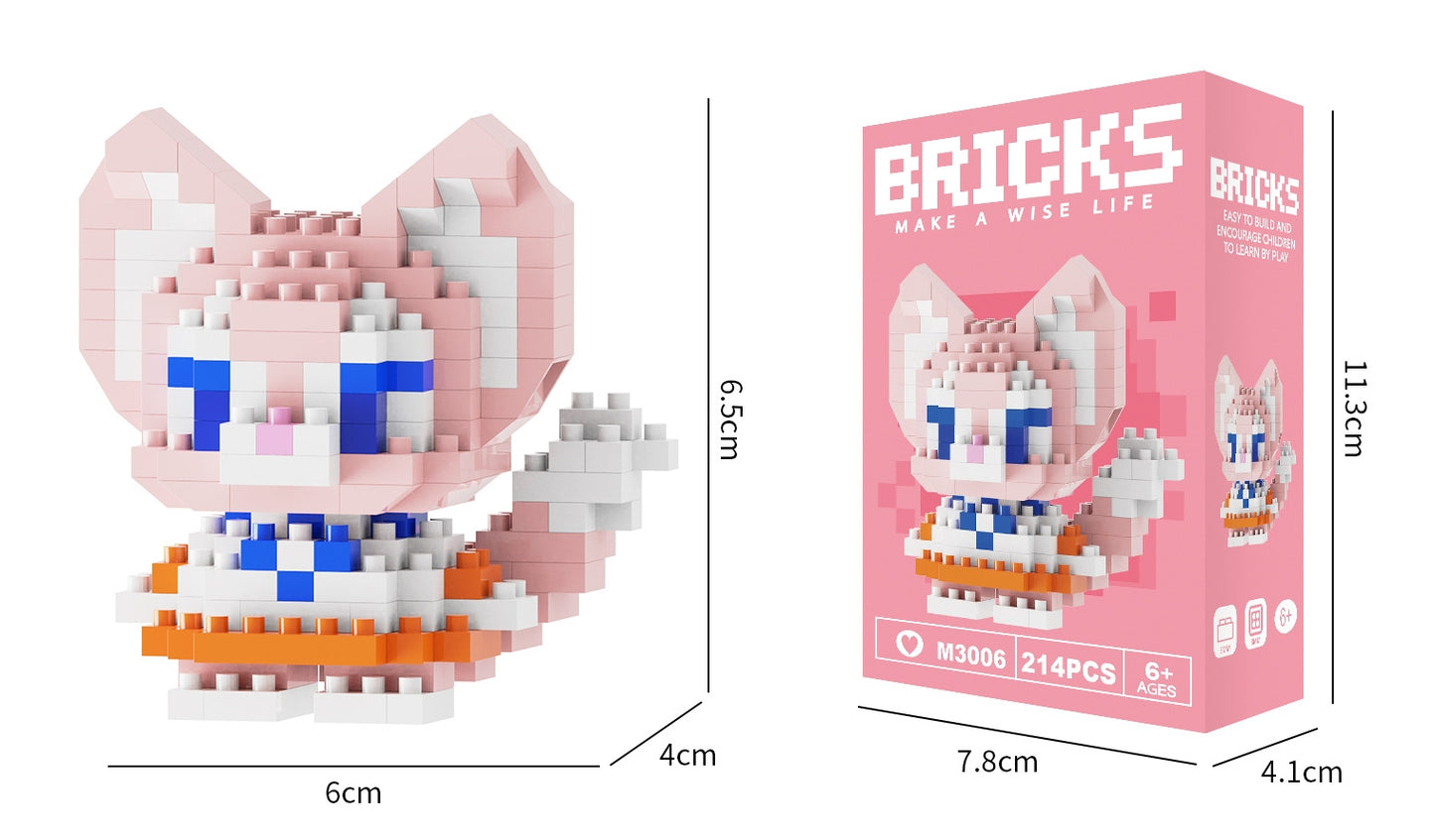 Bricks M3000 Cartoon Series Building Blocks Puzzle 3D Gift - Kidz Brickify