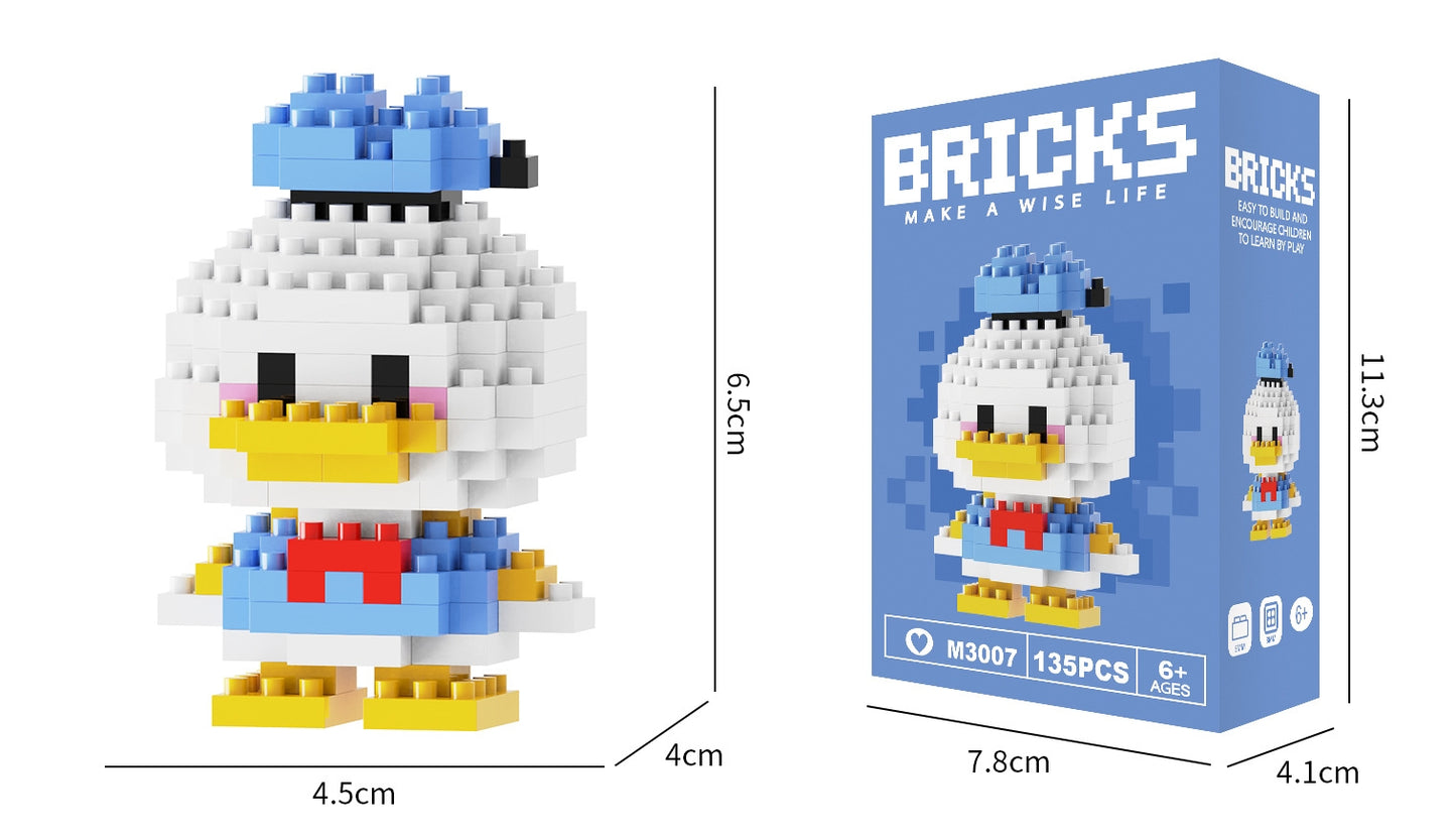 Bricks M3000 Cartoon Series Building Blocks Puzzle 3D Gift - Kidz Brickify