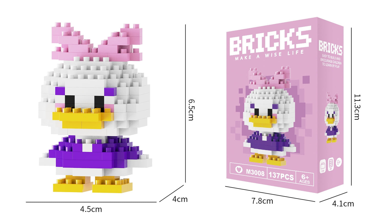 Bricks M3000 Cartoon Series Building Blocks Puzzle 3D Gift - Kidz Brickify