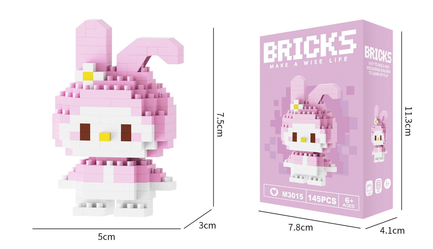 Bricks M3000 Cartoon Series Building Blocks Puzzle 3D Gift - Kidz Brickify