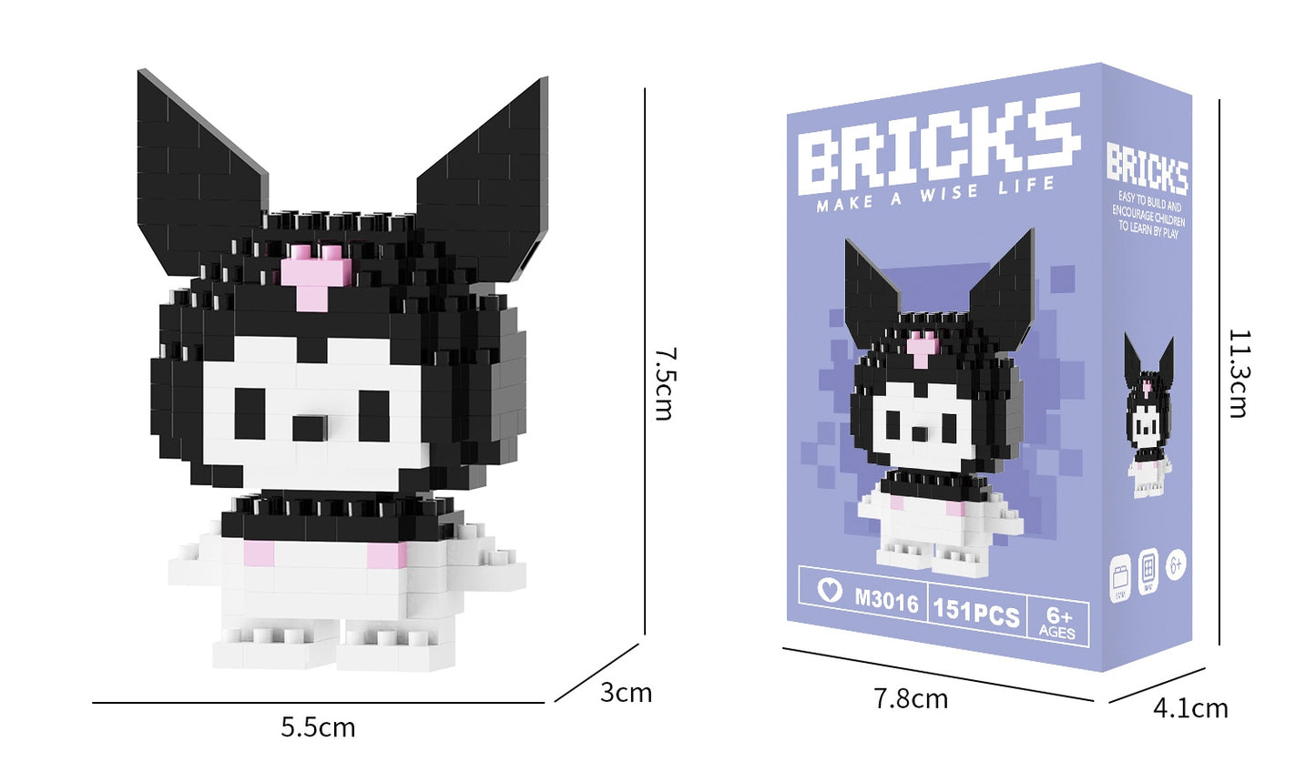 Bricks M3000 Cartoon Series Building Blocks Puzzle 3D Gift - Kidz Brickify