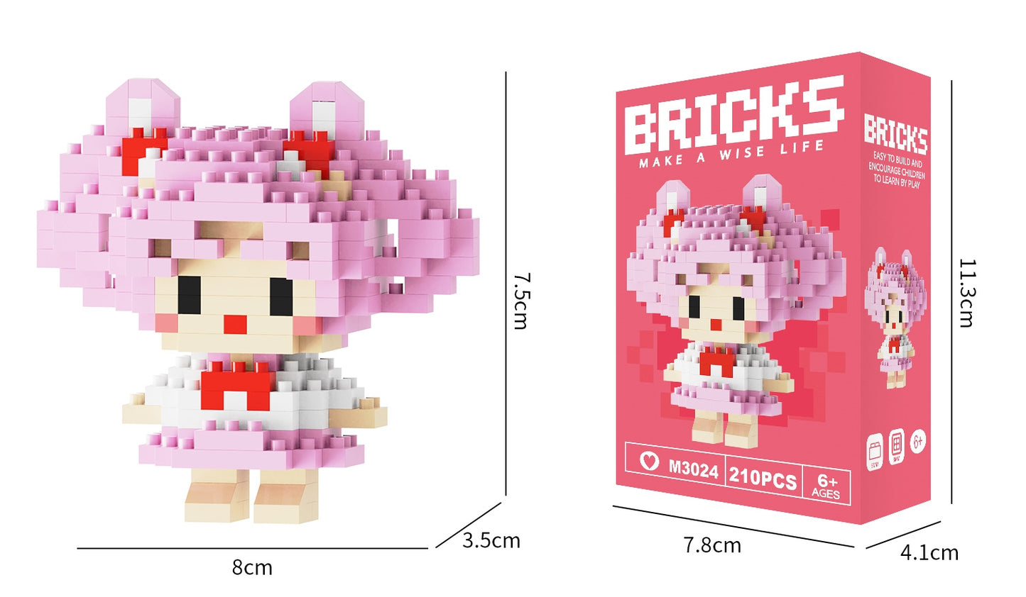 Bricks M3000 Cartoon Series Building Blocks Puzzle 3D Gift - Kidz Brickify
