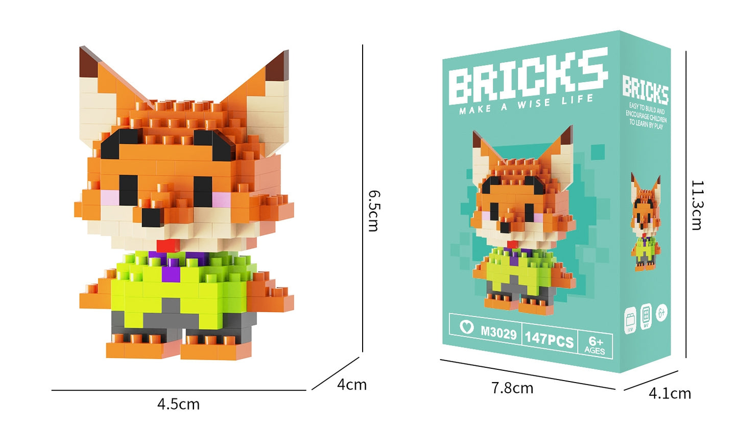 Bricks M3000 Cartoon Series Building Blocks Puzzle 3D Gift - Kidz Brickify