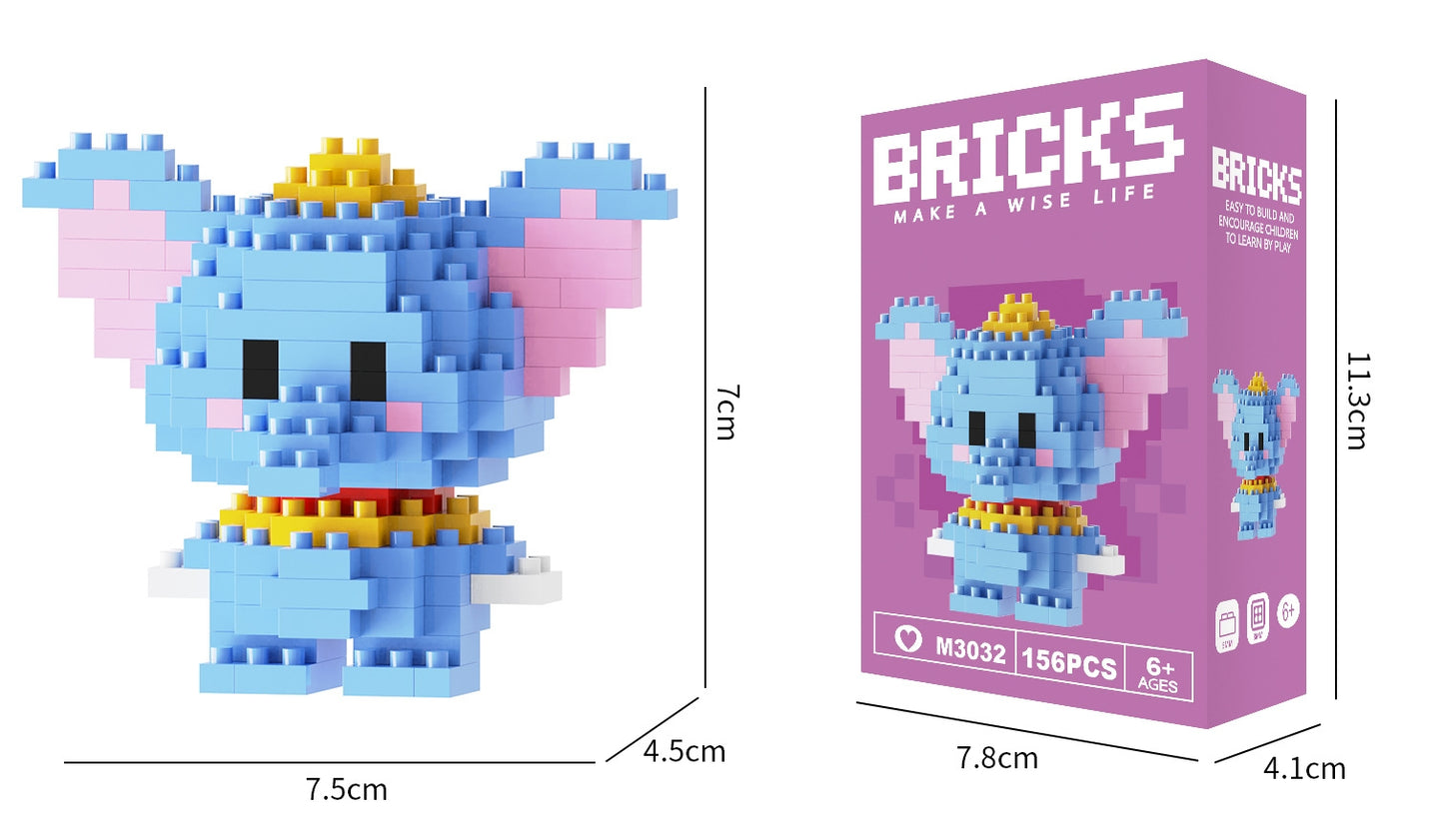 Bricks M3000 Cartoon Series Building Blocks Puzzle 3D Gift - Kidz Brickify