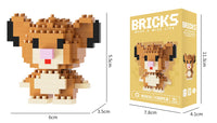 Bricks M3000 Cartoon Series Building Blocks Puzzle 3D Gift - Kidz Brickify