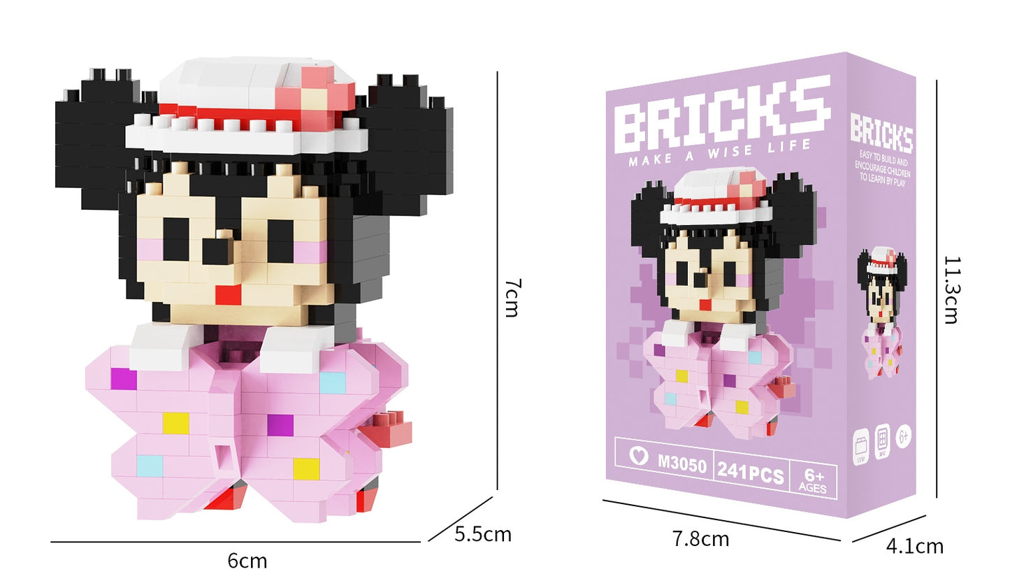 Bricks M3000 Cartoon Series Building Blocks Puzzle 3D Gift - Kidz Brickify