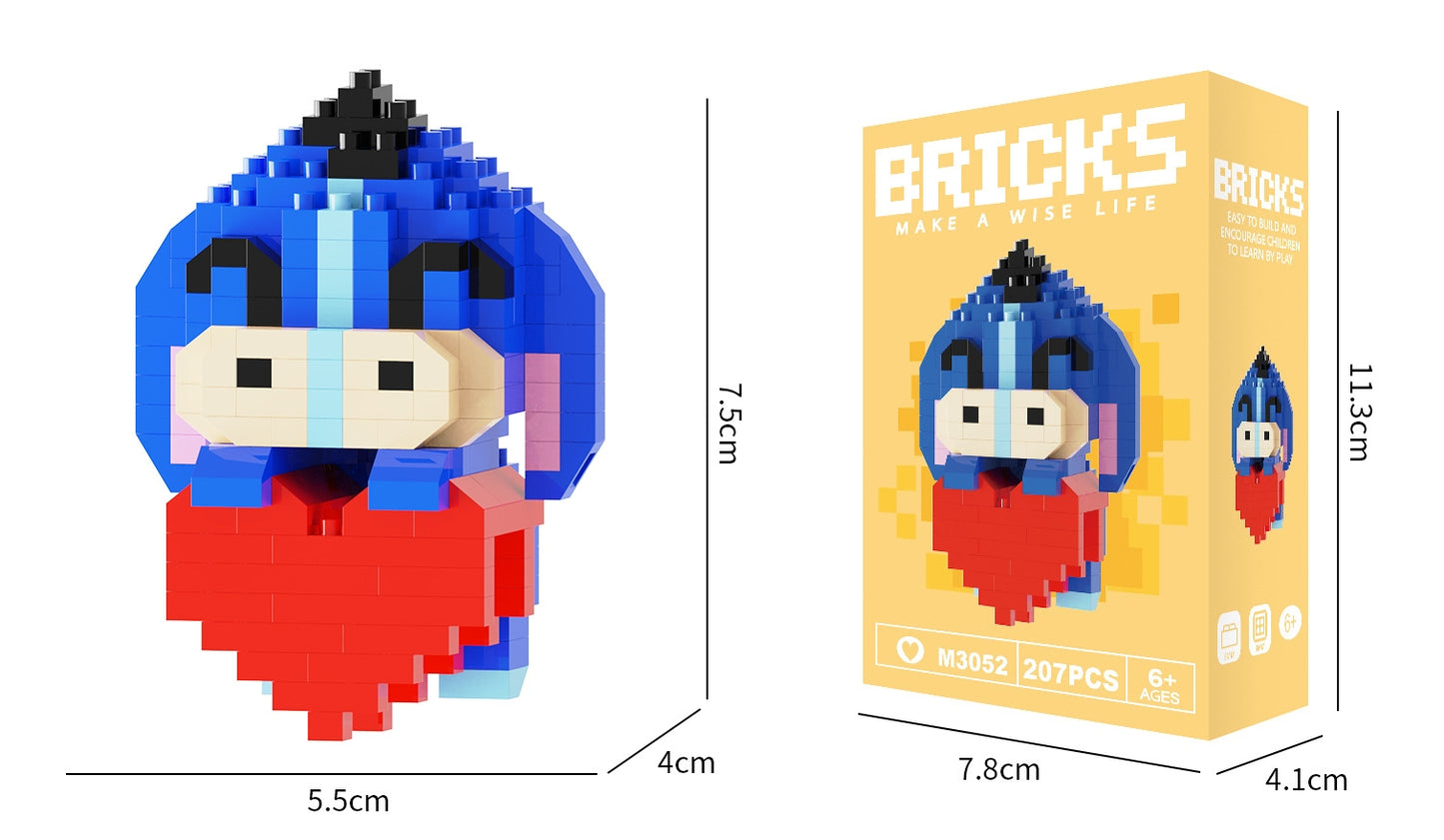 Bricks M3000 Cartoon Series Building Blocks Puzzle 3D Gift - Kidz Brickify