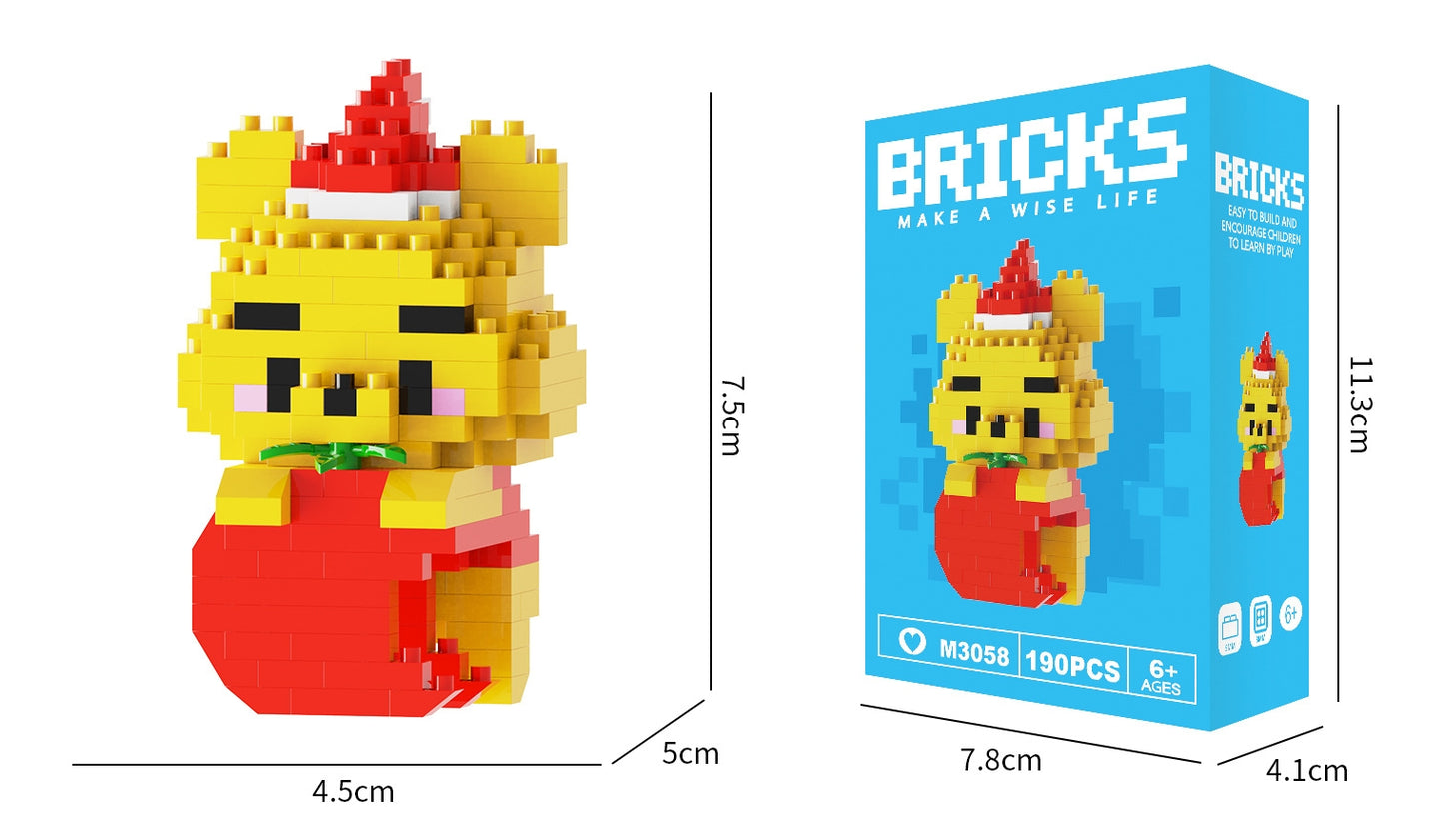 Bricks M3000 Cartoon Series Building Blocks Puzzle 3D Gift - Kidz Brickify