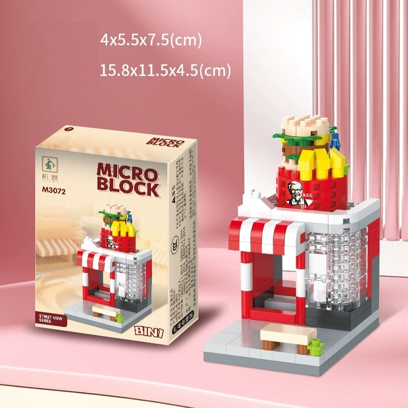 Micro Block M3070 Street View Series Building Blocks Children's Puzzle Assembling Toys - Kidz Brickify