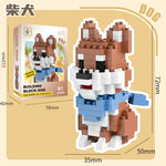 Micro Bricks Dog Pet Series Building Block Puzzple Children Toy 3D - Kidz Brickify
