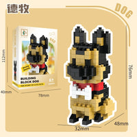 Micro Bricks Dog Pet Series Building Block Puzzple Children Toy 3D - Kidz Brickify