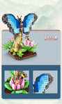 INSECT SERIES Blue Morpho Butterfly MY97128 Block Puzzle Model Toys ( 466pcs ) - Kidz Brickify