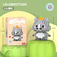 Micro Bricks Animal W1502 Series Building Block Puzzple Children Toy 3D Gift - Kidz Brickify